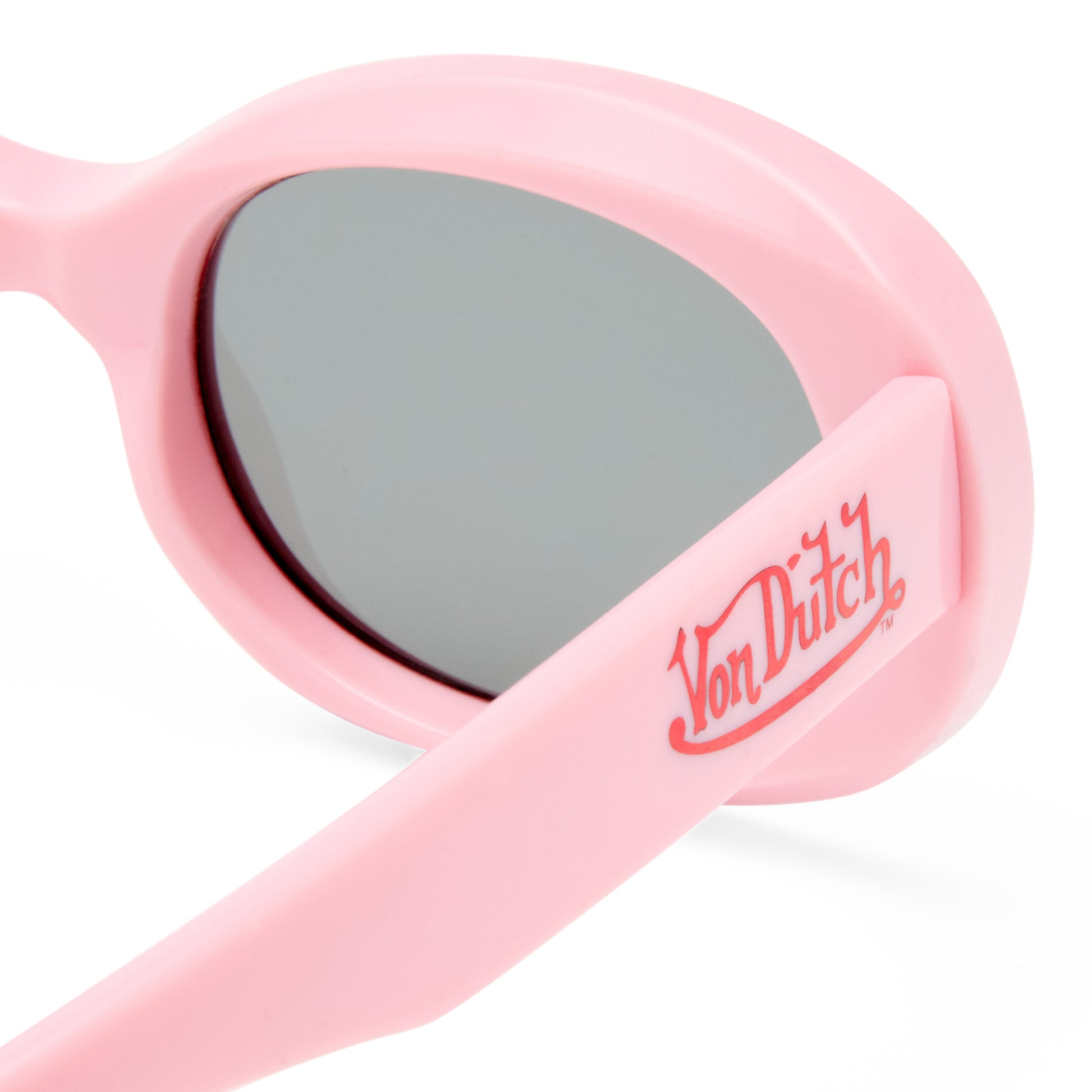 Dazed Pink Crush Female Oval Sunglasses | Aire