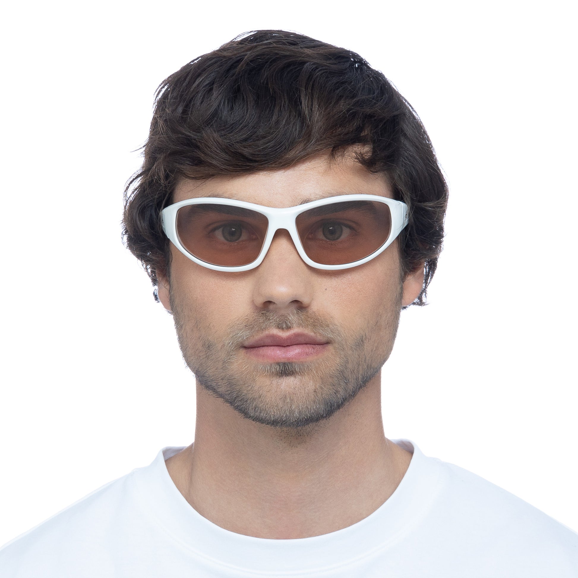 Tucana Ivory Uni-Sex Wrap Sunglasses | Aire