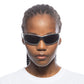 Scorpian Silver Chrome Uni-Sex Wrap Sunglasses | Aire