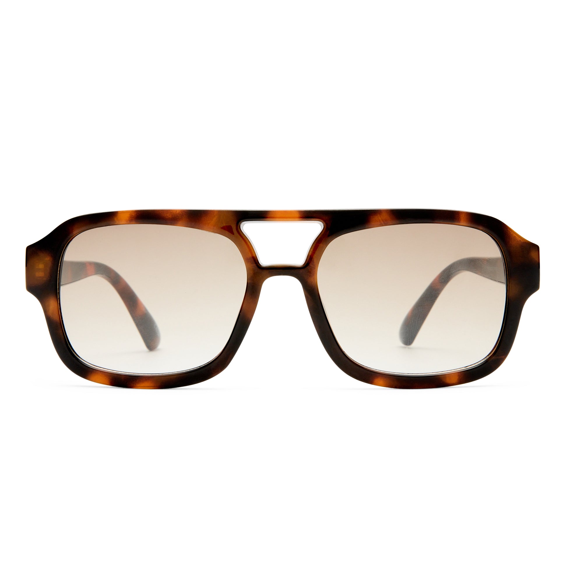 Aquarius Dark Tort Uni-Sex Aviator Sunglasses | Aire