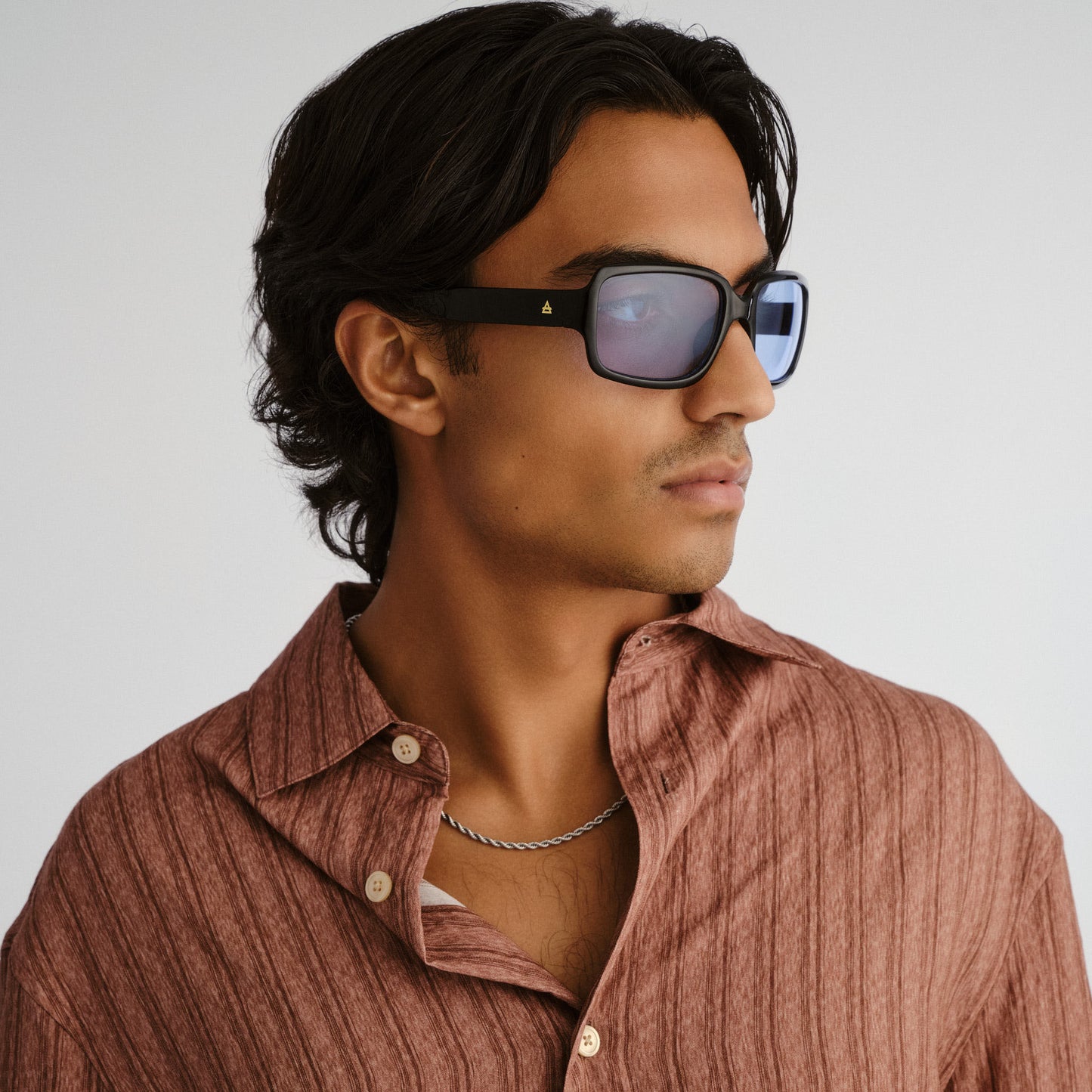 Ignite Black Uni-Sex Wrap Sunglasses | Aire