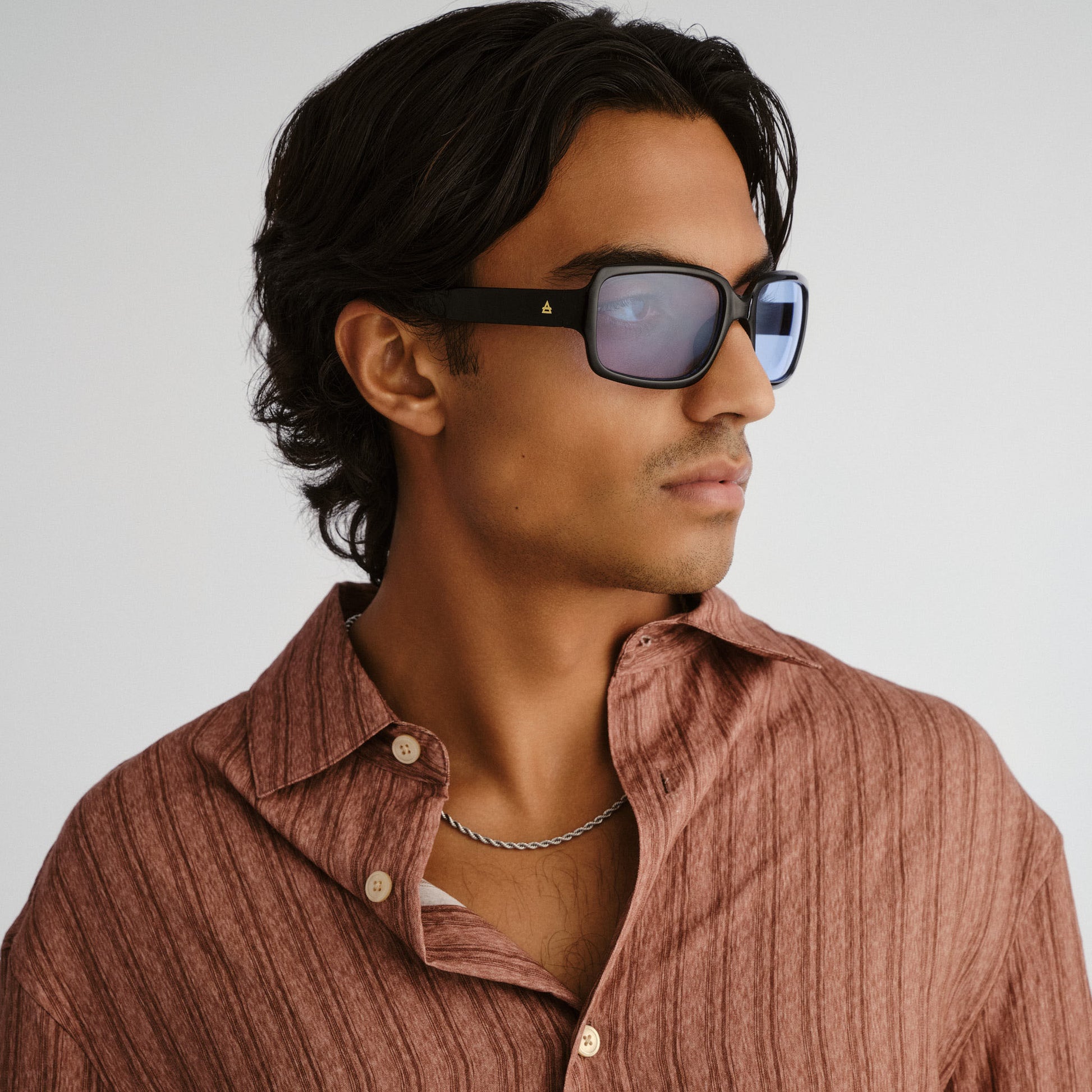 Ignite Black Uni-Sex Wrap Sunglasses | Aire