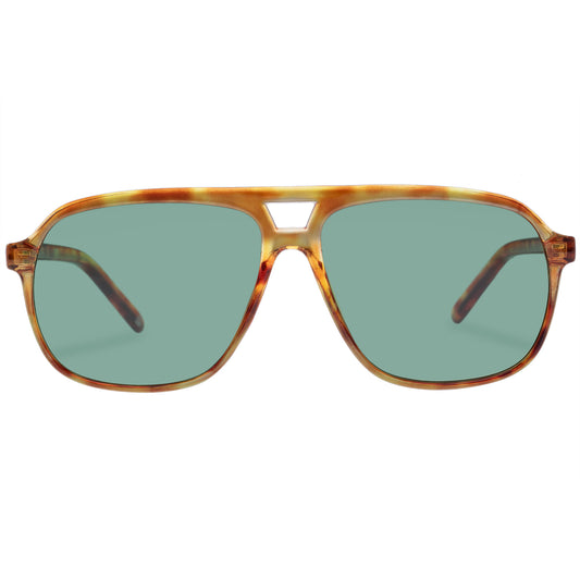 Monoceros Vintage Tort Uni-Sex Aviator Sunglasses | Aire