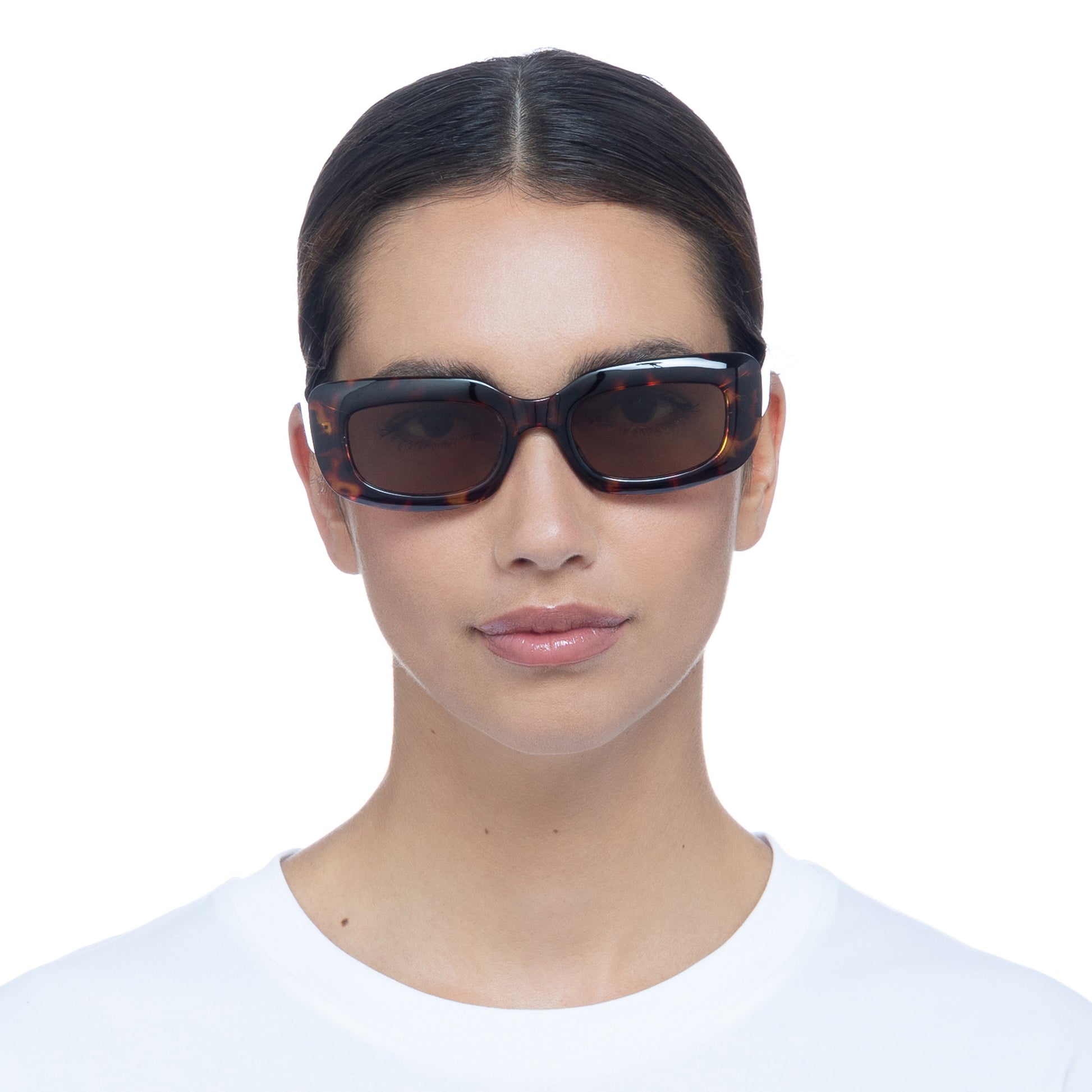 Orbit Syrup Tort Uni-Sex Rectangle Sunglasses | Aire