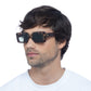 Parallax Dark Tort Uni-Sex Rectangle Sunglasses | Aire