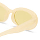 Epsilon Chalk Female Oval Sunglasses | Aire