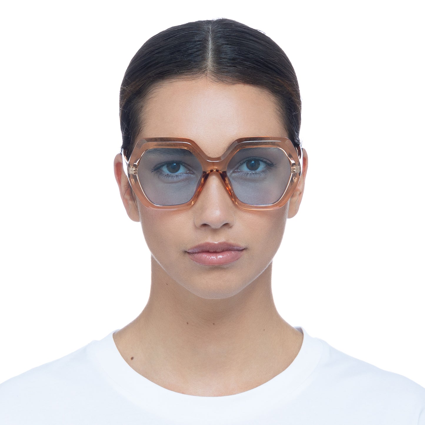 Meteor Sand Female Octagon Sunglasses | Aire