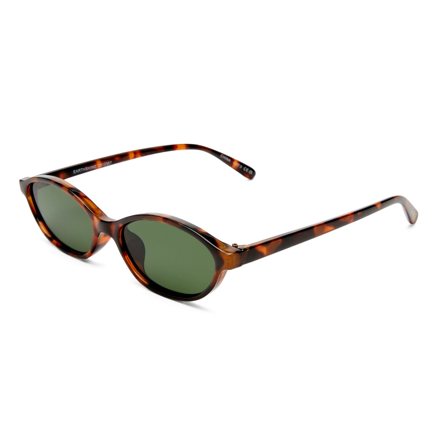 Earthshine Dark Tort Female Oval Sunglasses | Aire
