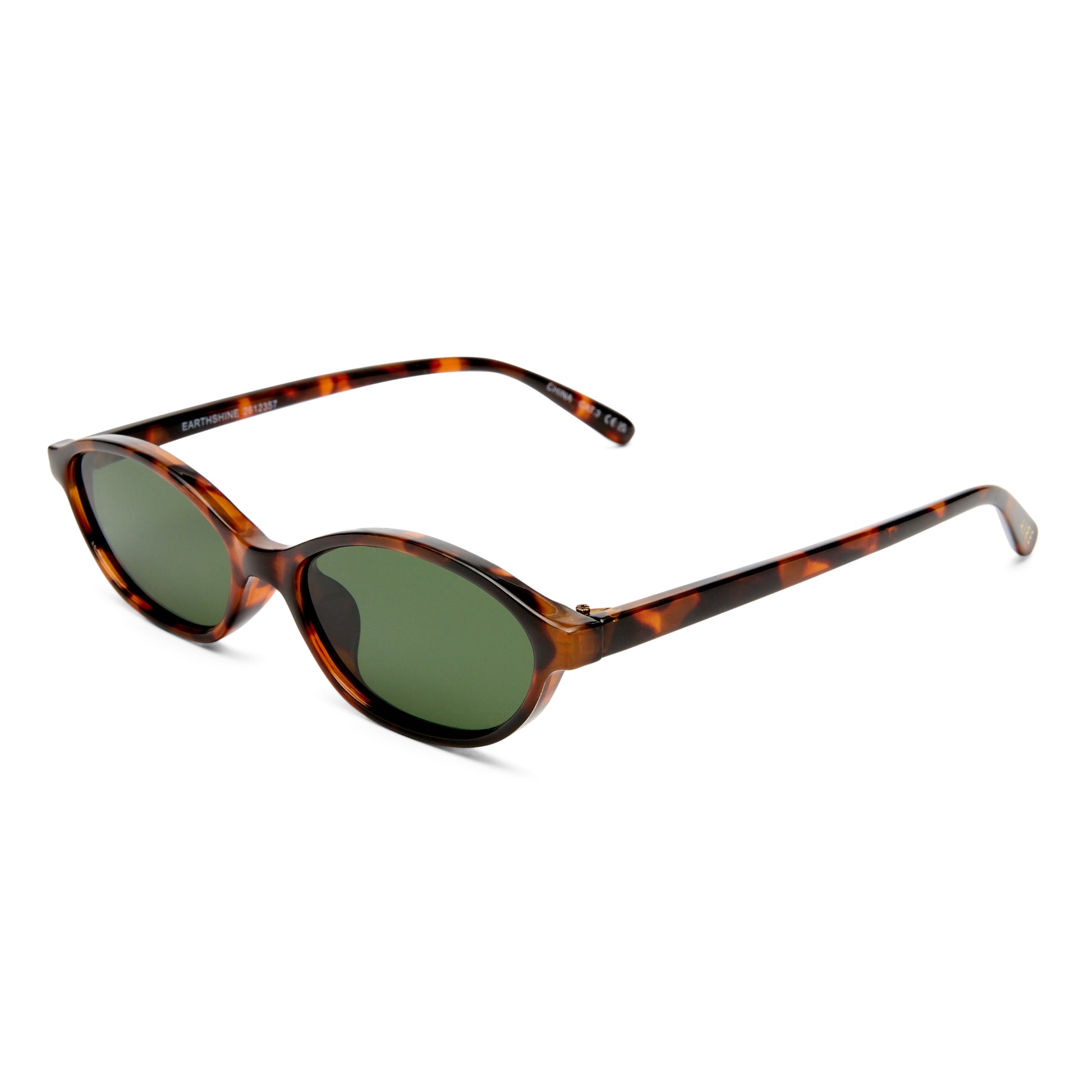 Earthshine Dark Tort Female Oval Sunglasses | Aire