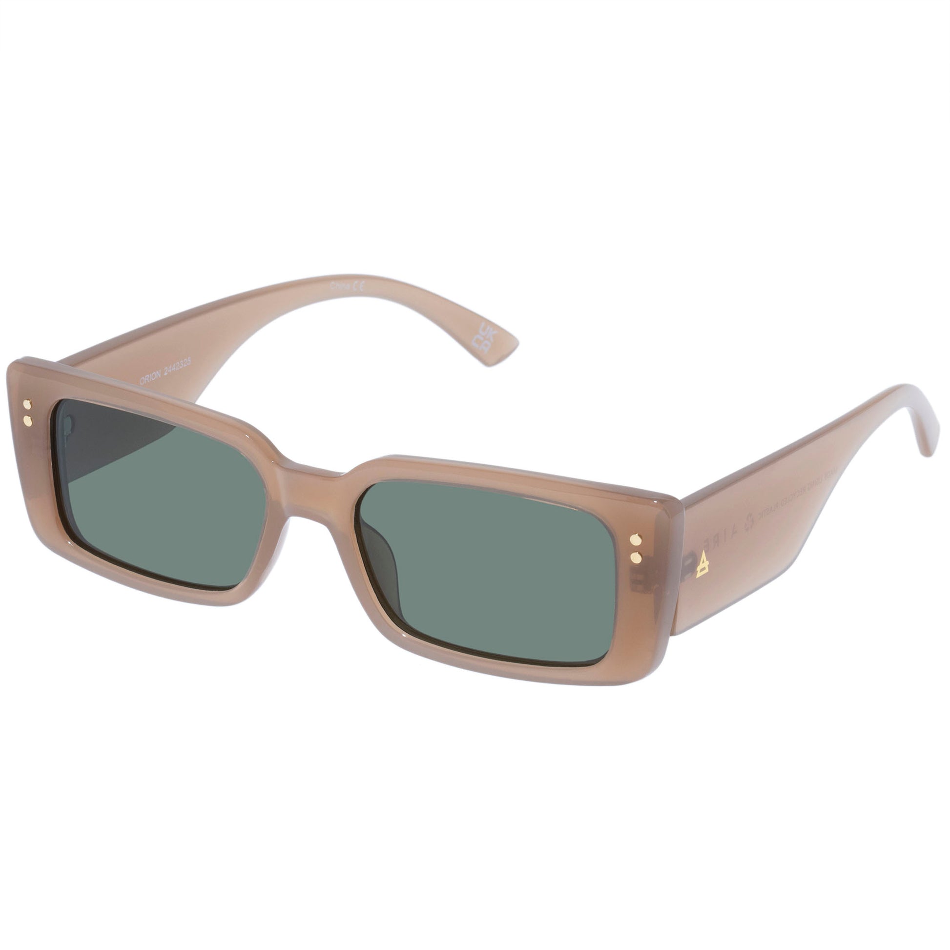 Orion Fawn Uni-Sex Rectangle Sunglasses | Aire