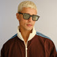 Zodiac Black Uni-Sex Square Sunglasses | Aire