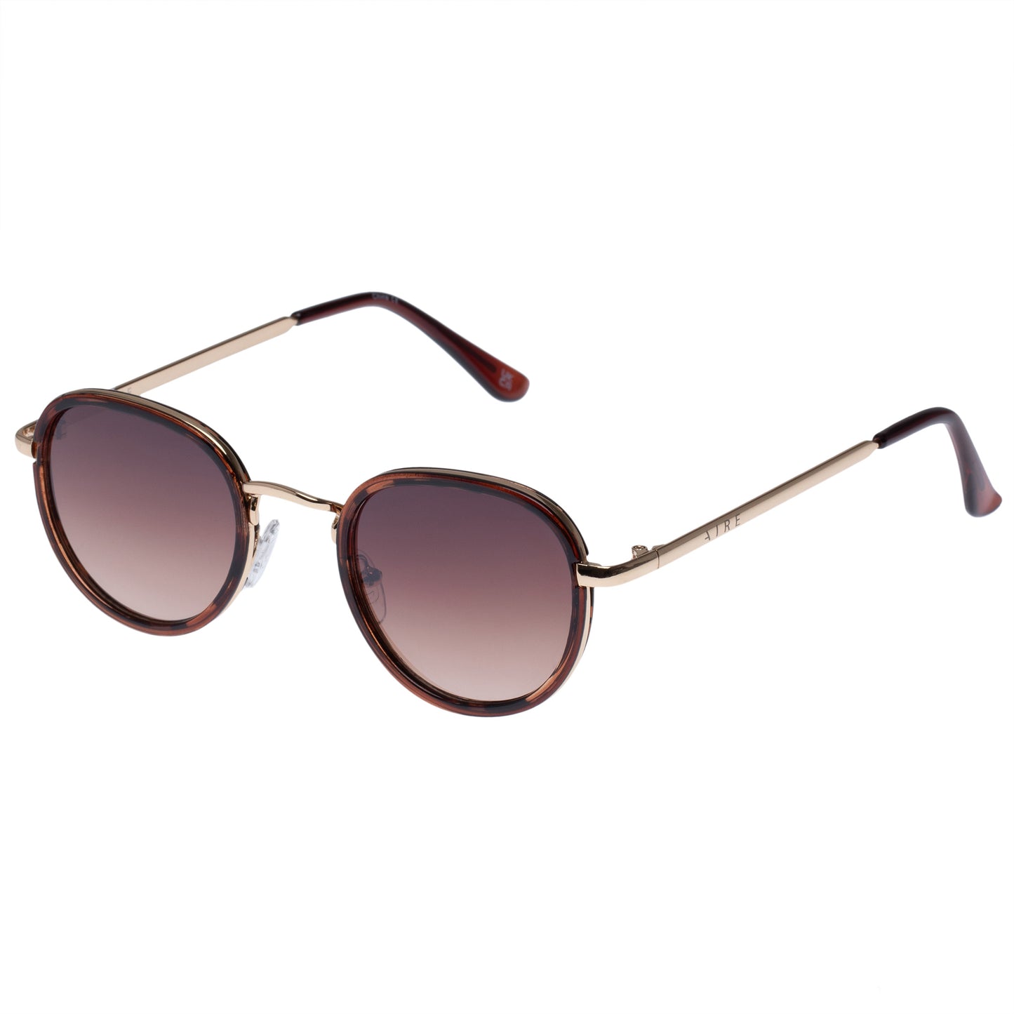 Cygnus Syrup Tort Uni-Sex Round Sunglasses | Aire