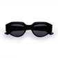 Aphelion Black Female Oval Sunglasses | Aire