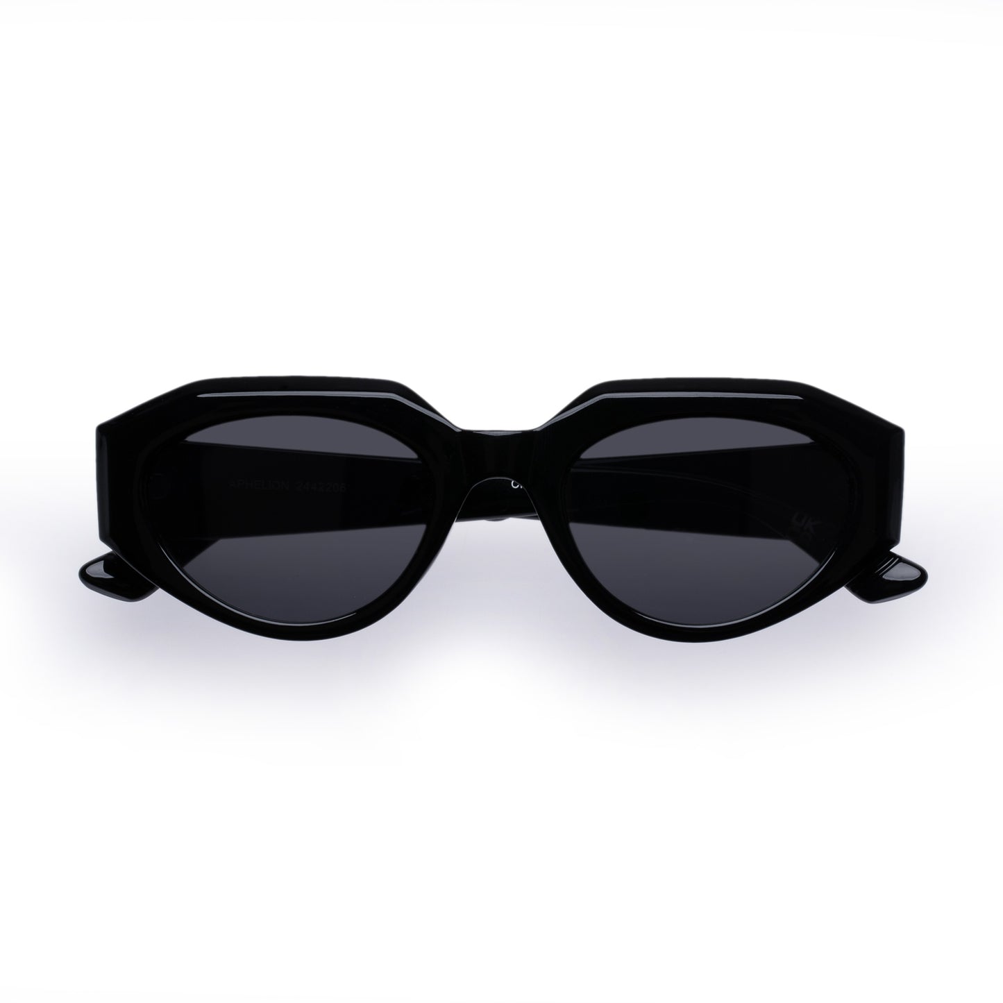 Aphelion Black Female Octagon Sunglasses | Aire