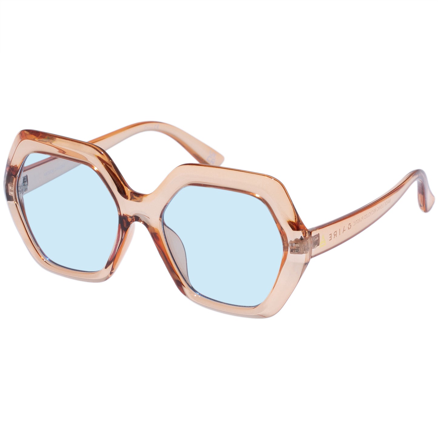 Meteor Sand Female Octagon Sunglasses | Aire