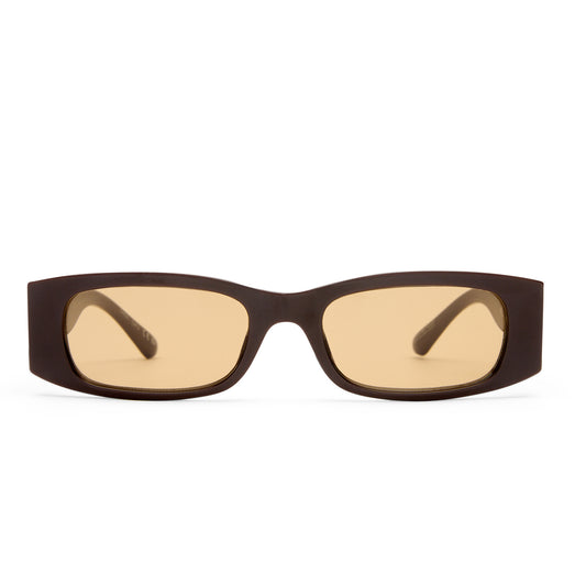 Innocence Chocolate Uni-Sex Rectangle Sunglasses | Aire