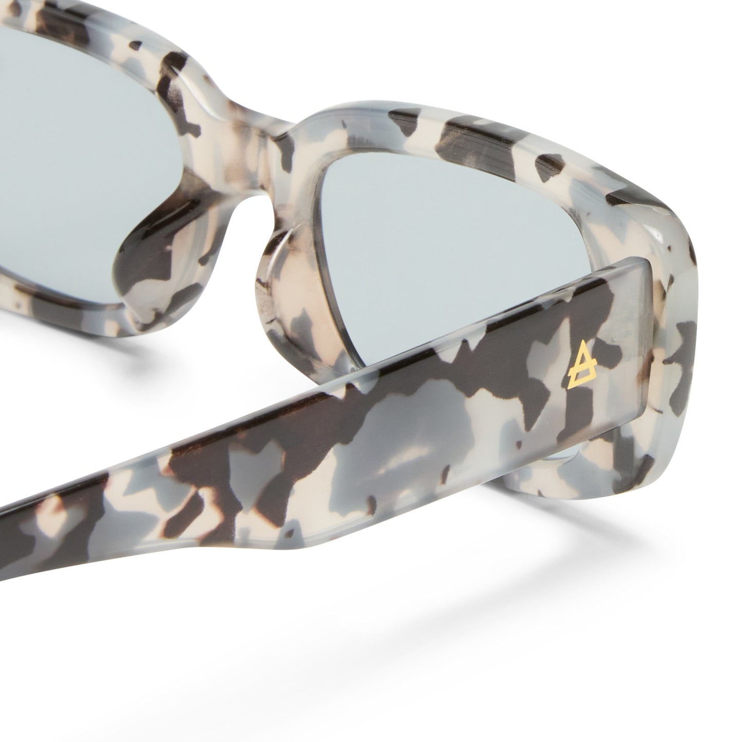 Ceres Charcoal Tort Uni-Sex Rectangle Sunglasses | Aire