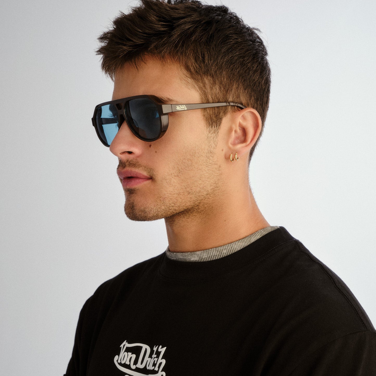 Shameless Chocolate Uni-Sex Aviator Sunglasses | Aire