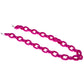 Oval Chunky Chain Fuchsia Female Unspecified Accessories | Aire