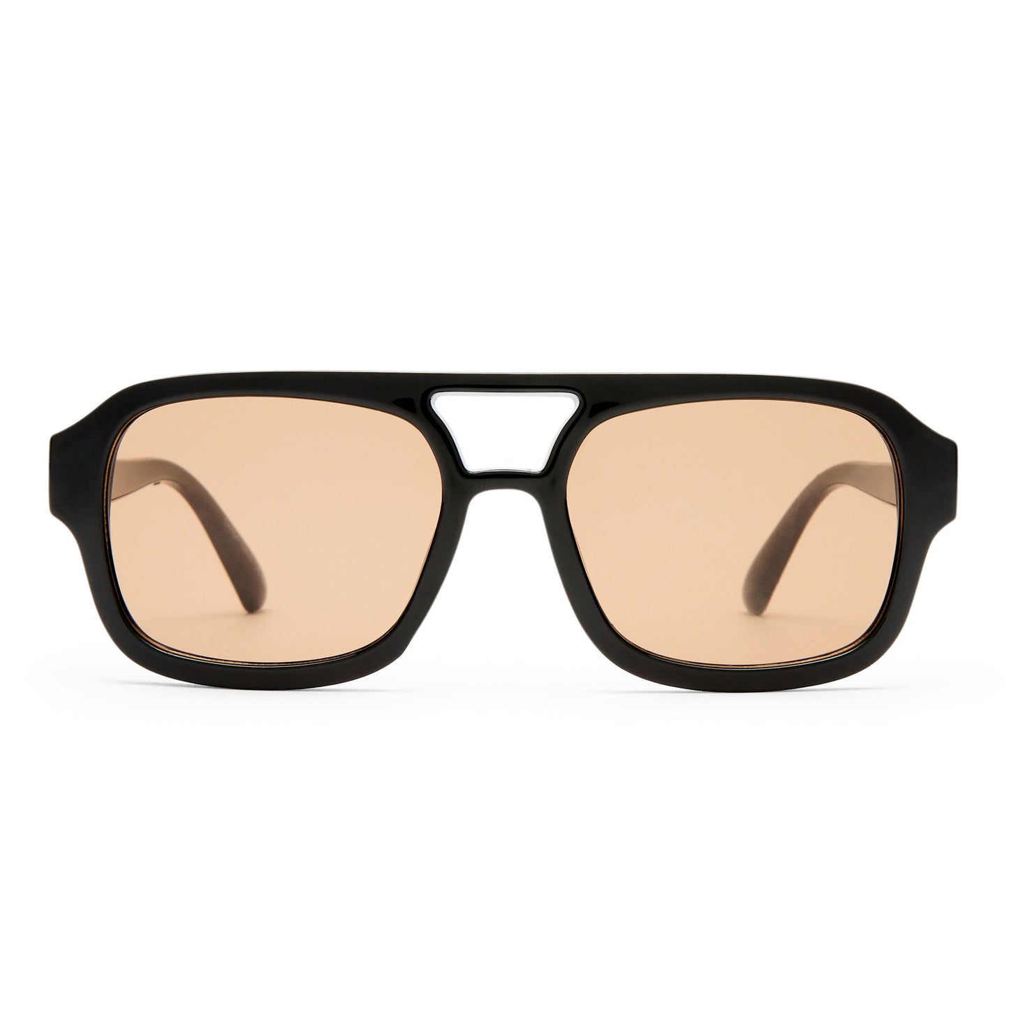 Aquarius Black Uni-Sex Aviator Sunglasses | Aire