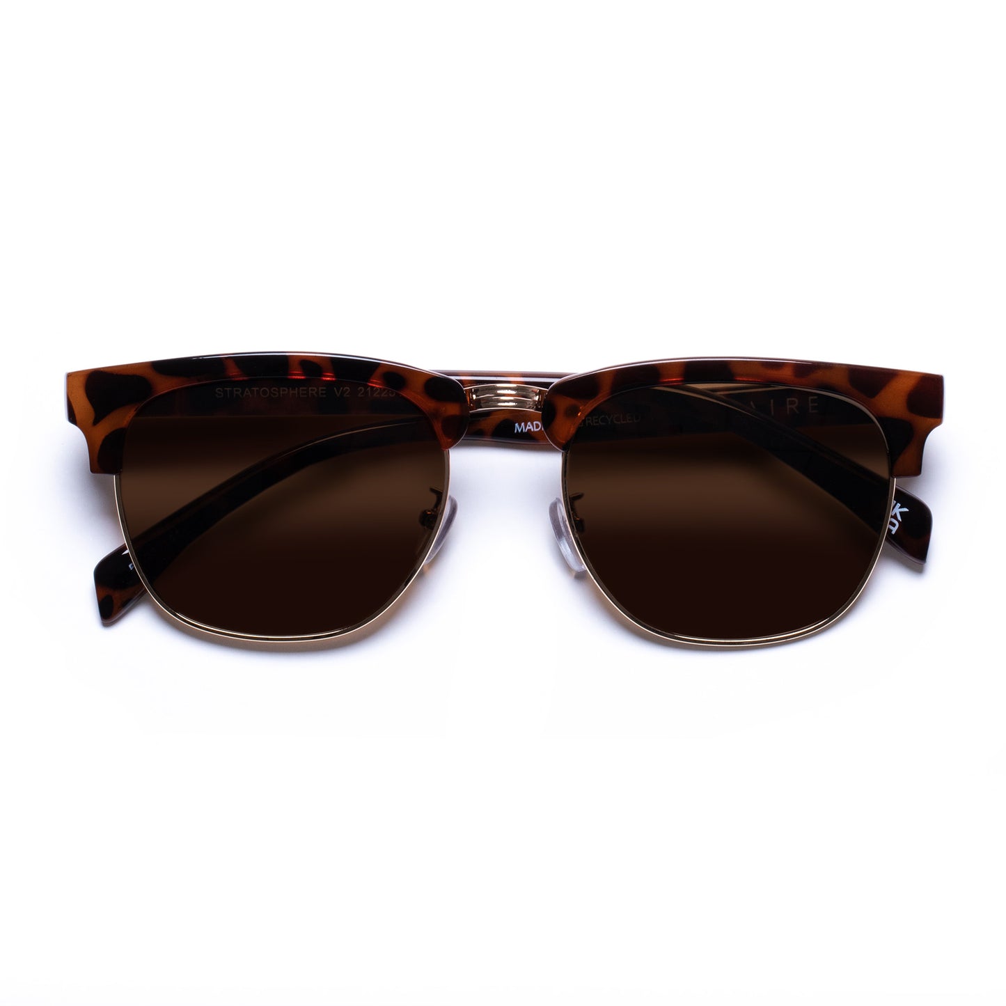 Stratosphere Dark Tort Uni-Sex D-Frame Sunglasses | Aire