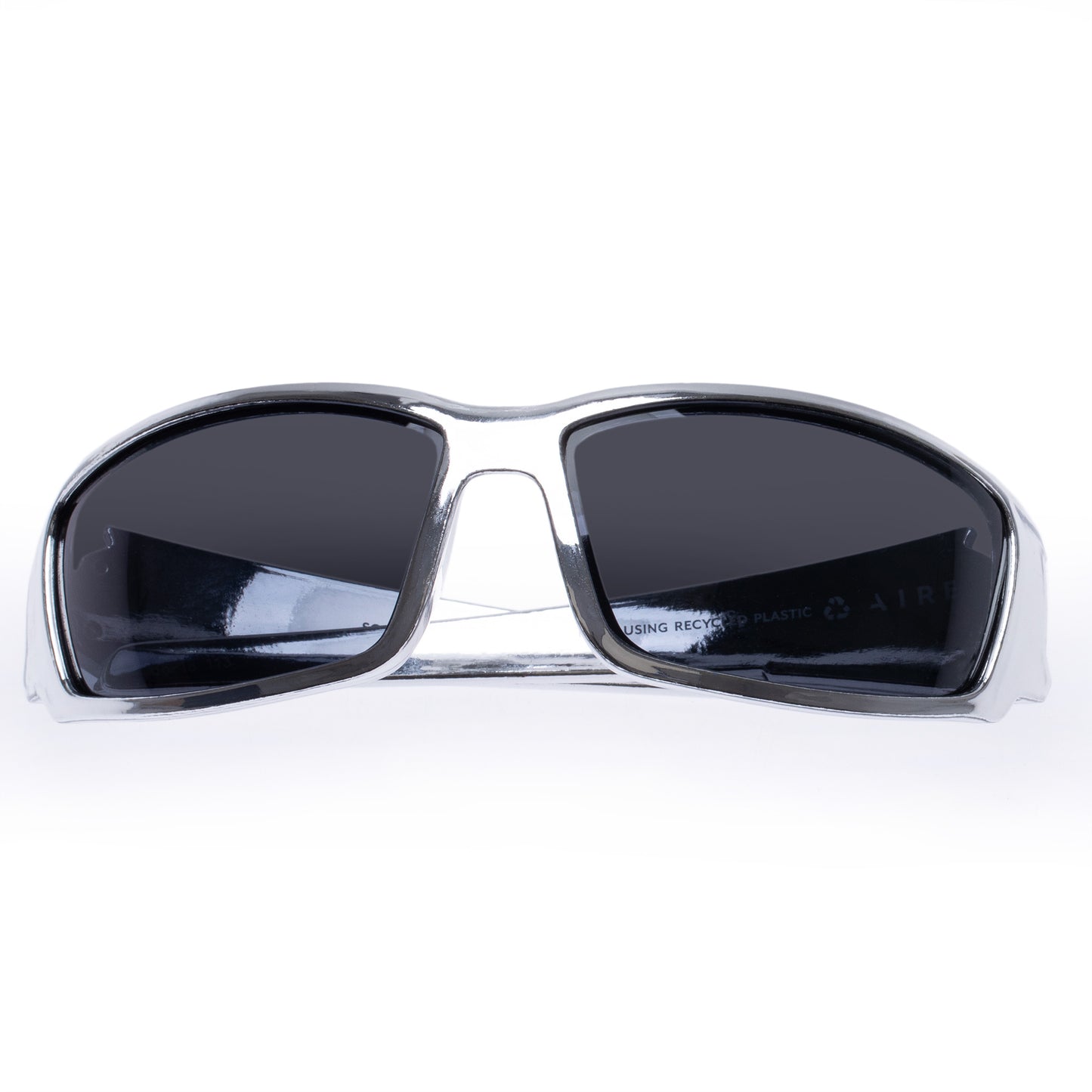 Scorpian Silver Chrome Uni-Sex Wrap Sunglasses | Aire