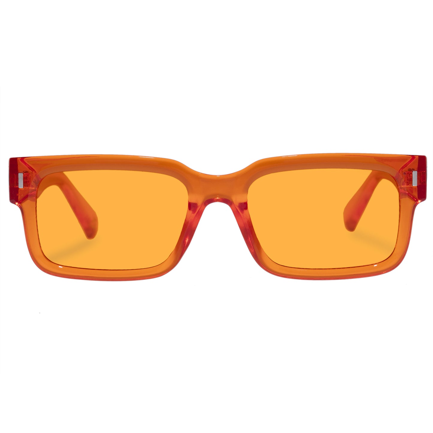 Castor Tangerine Uni-Sex D-Frame Sunglasses | Aire