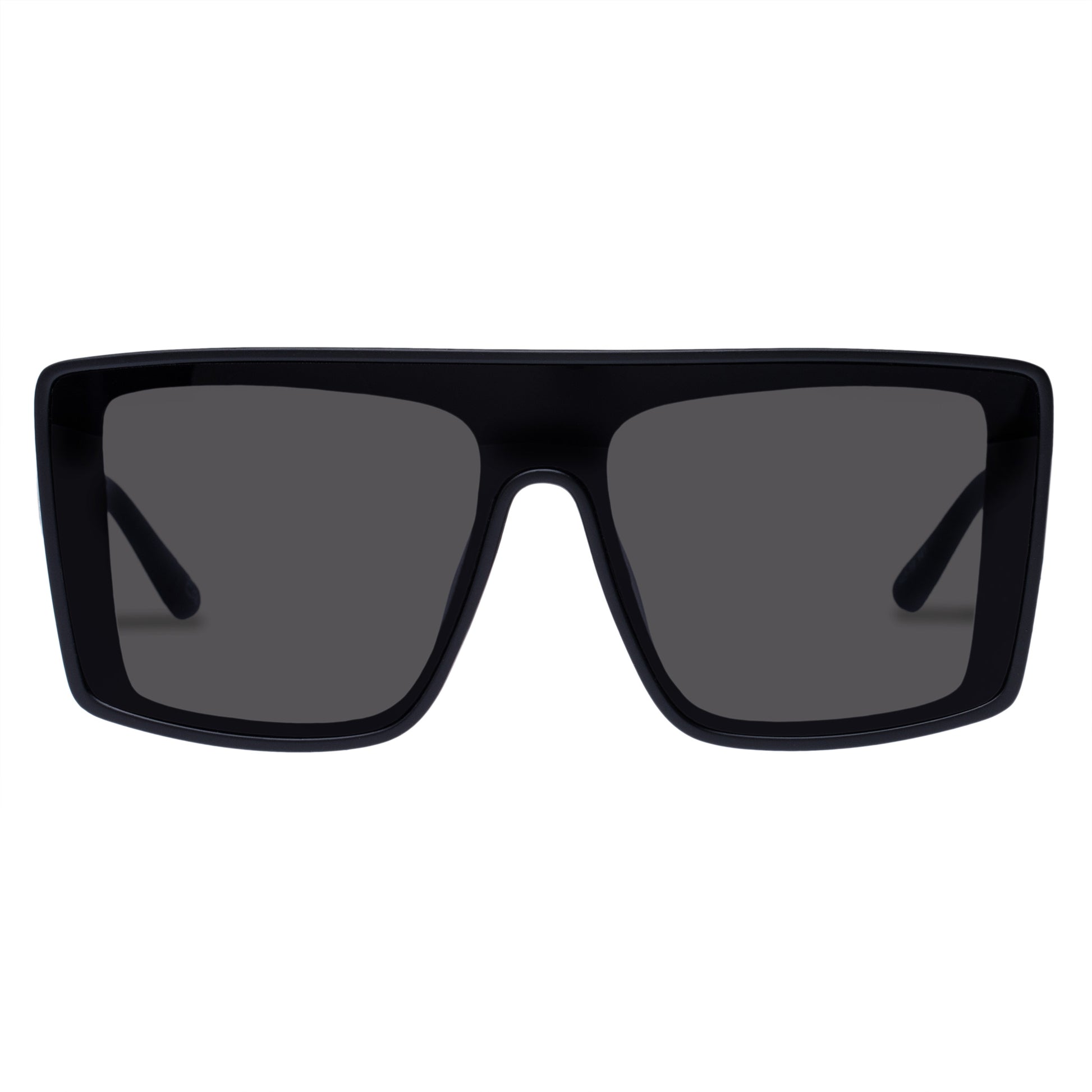 Delphinus Matte Black Uni-Sex Shield Sunglasses | Aire