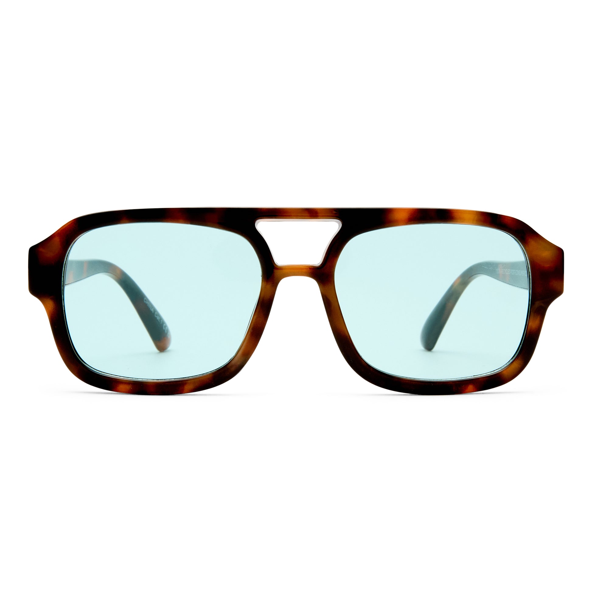 Aquarius Havana Female Aviator Sunglasses | Aire