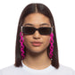 Oval Chunky Chain Fuchsia Female Unspecified Accessories | Aire