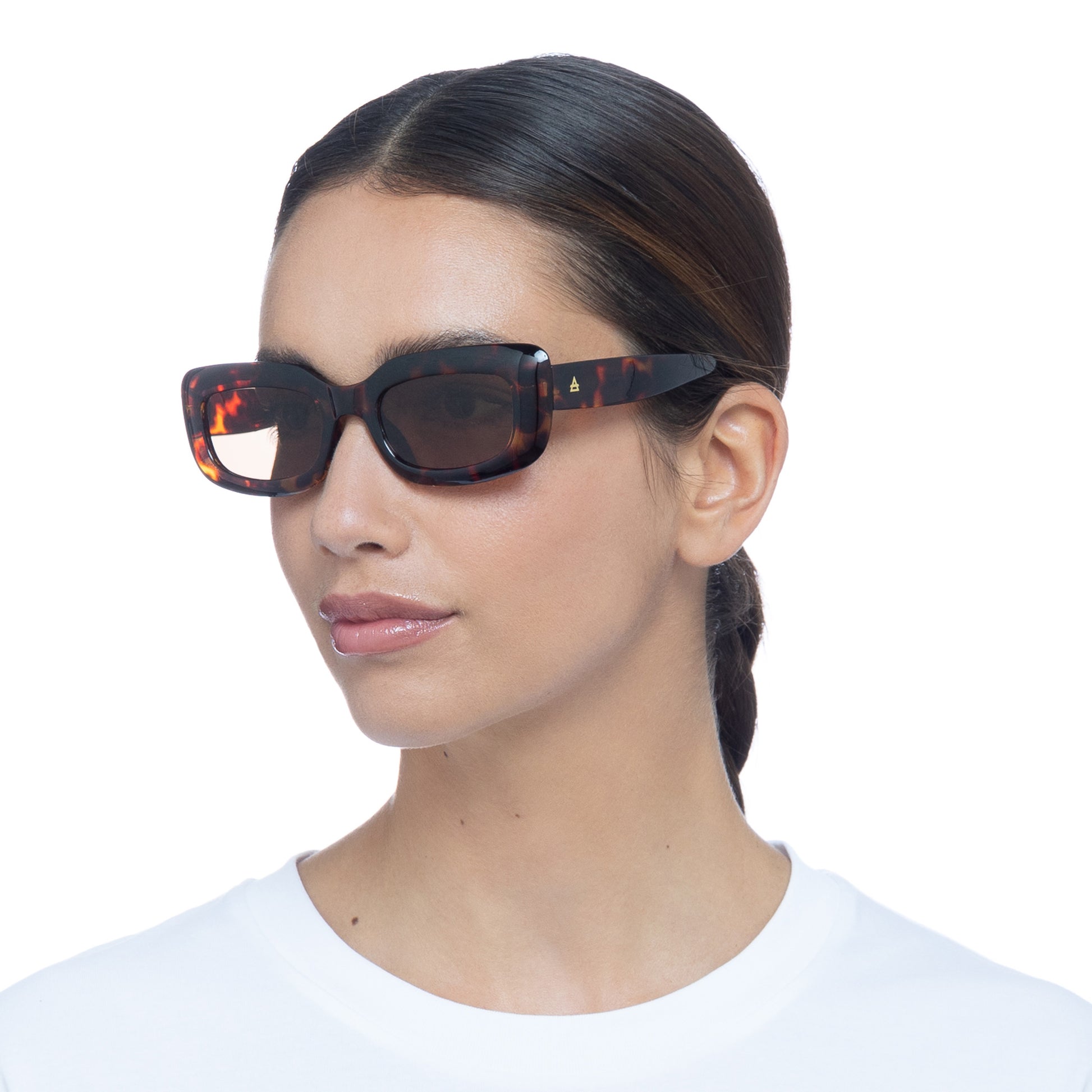 Orbit Syrup Tort Uni-Sex Rectangle Sunglasses | Aire