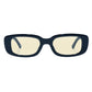 Ceres Black Uni-Sex Rectangle Sunglasses | Aire