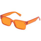 Castor Tangerine Uni-Sex Rectangle Sunglasses | Aire