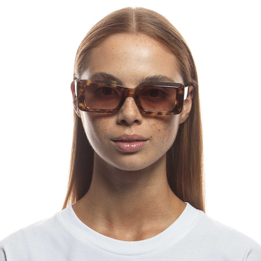 Parallax Dark Tort Uni-Sex Rectangle Sunglasses | Aire