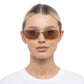 Vega Bright Gold Uni-Sex Wrap Sunglasses | Aire