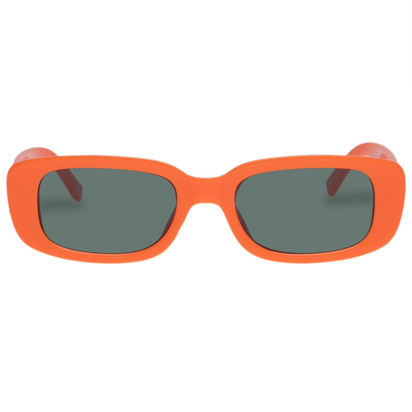 Ceres Neon Orange Uni-Sex Rectangle Sunglasses | Aire