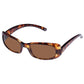 Supernova Dark Tort Uni-Sex Wrap Sunglasses | Aire