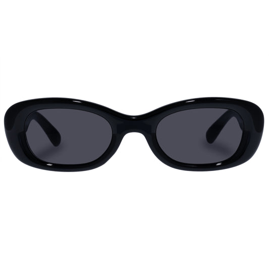 Calisto Black Uni-Sex Oval Sunglasses | Aire