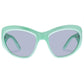 Helium Pearl Mint Uni-Sex Wrap Sunglasses | Aire