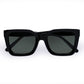 Abstraction Black Uni-Sex Square Sunglasses | Aire