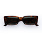 Orion Dark Tort Uni-Sex Rectangle Sunglasses | Aire