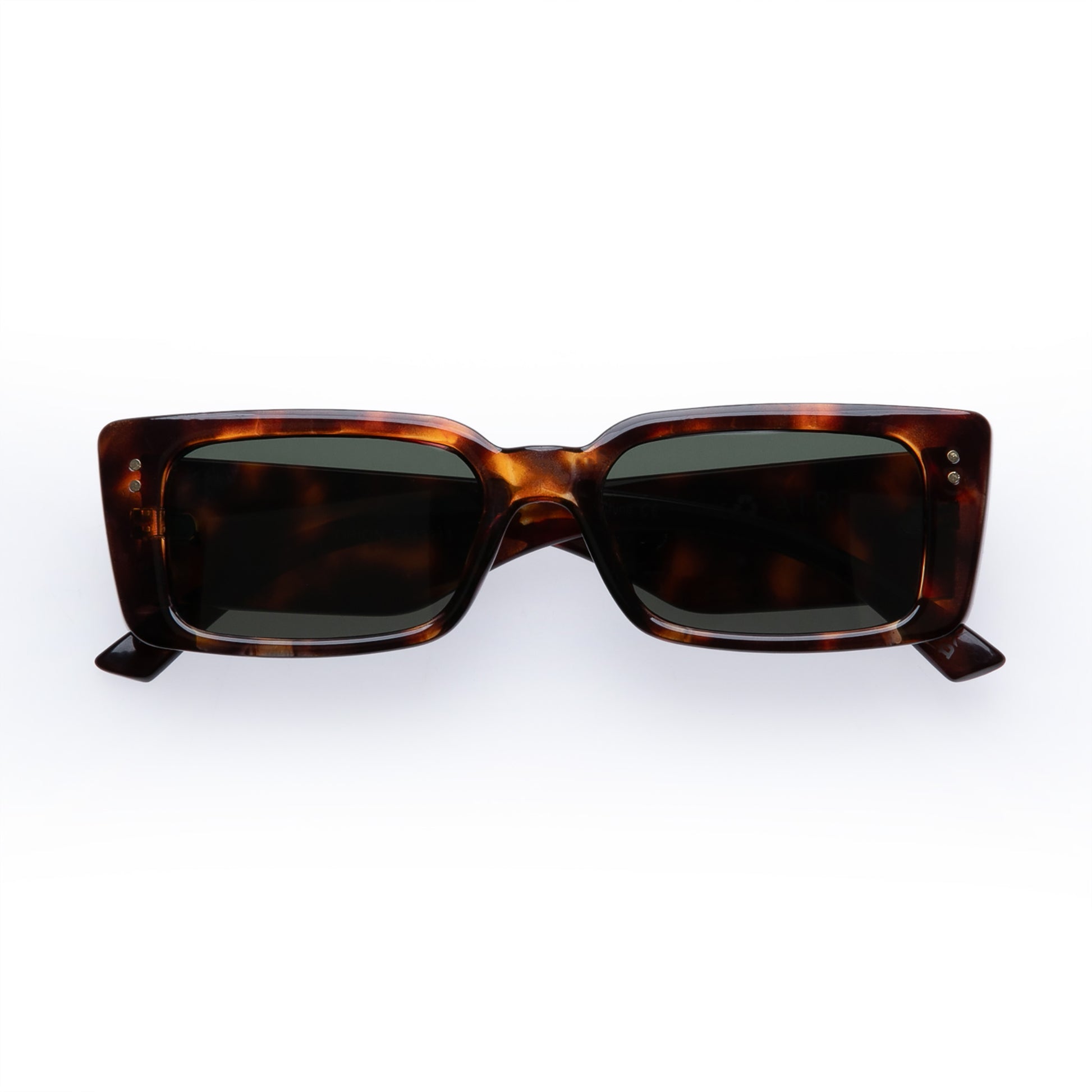 Orion Dark Tort Uni-Sex Rectangle Sunglasses | Aire