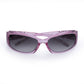 Vesta Pink Bedazzle Uni-Sex Wrap Sunglasses | Aire