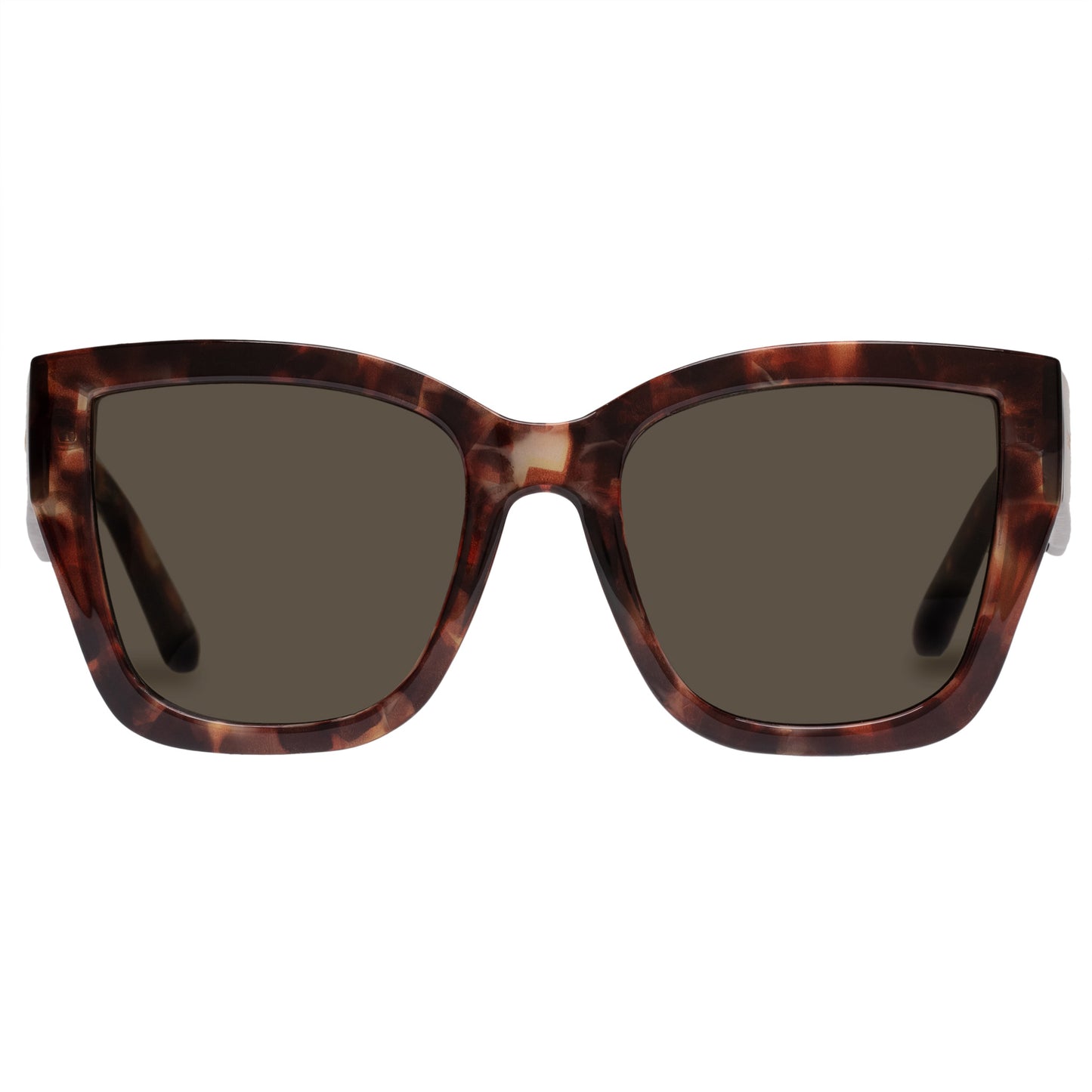 Haedus Dark Tort Female Square Sunglasses | Aire