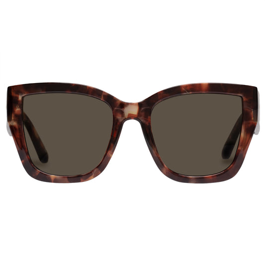 Haedus Dark Tort Female Square Sunglasses | Aire