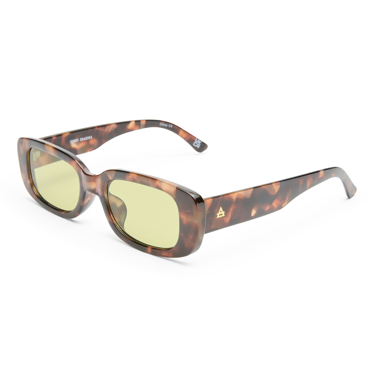Ceres Dark Tort Uni-Sex Rectangle Sunglasses | Aire