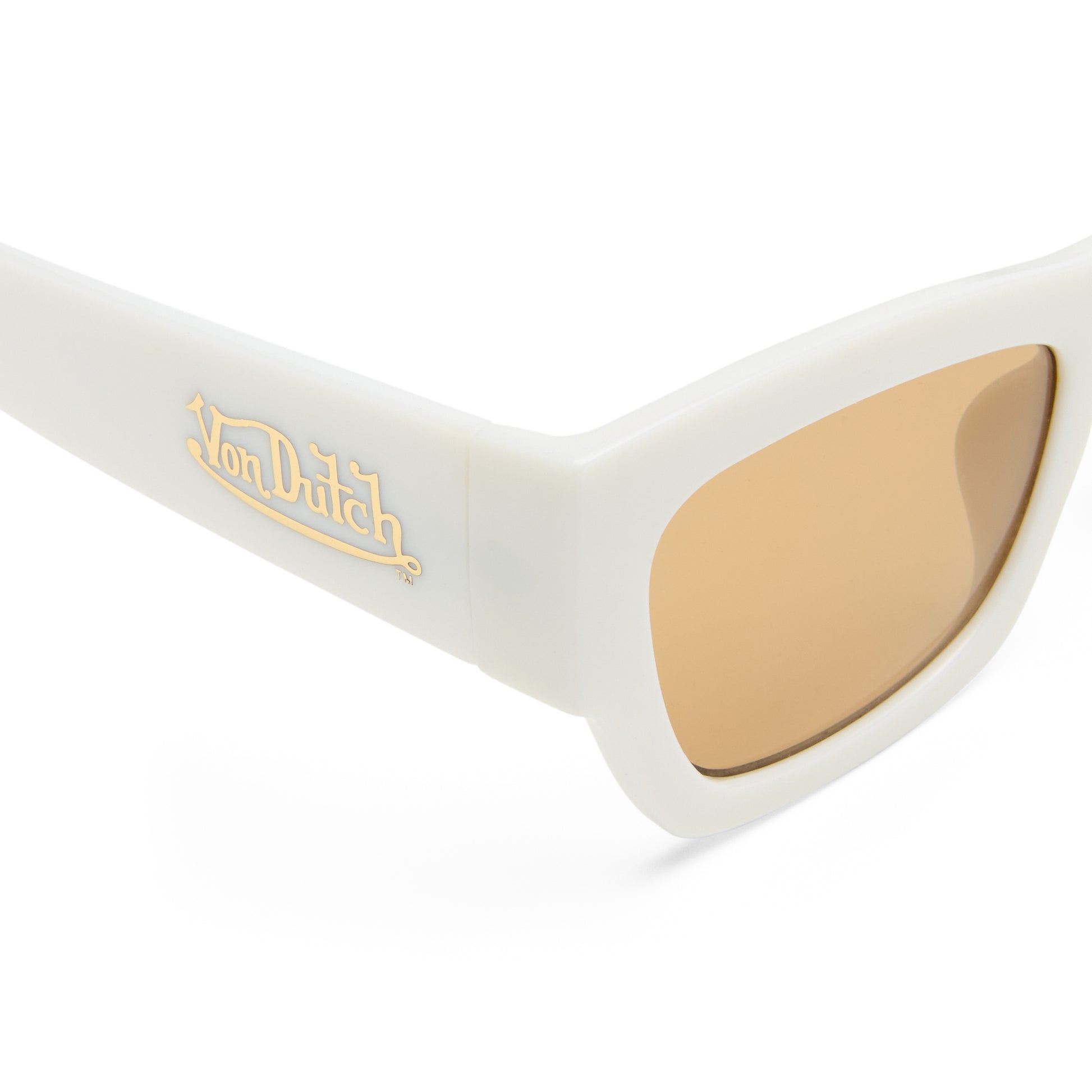 Vendetta Solid White Female Cat-Eye Sunglasses | Aire