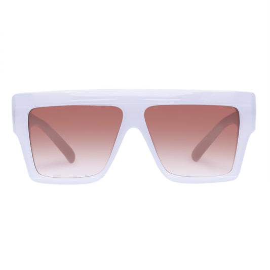 Antares White Female Square Sunglasses | Aire