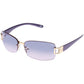 Phoenix Bright Gold Lilac Female Rectangle Sunglasses | Aire