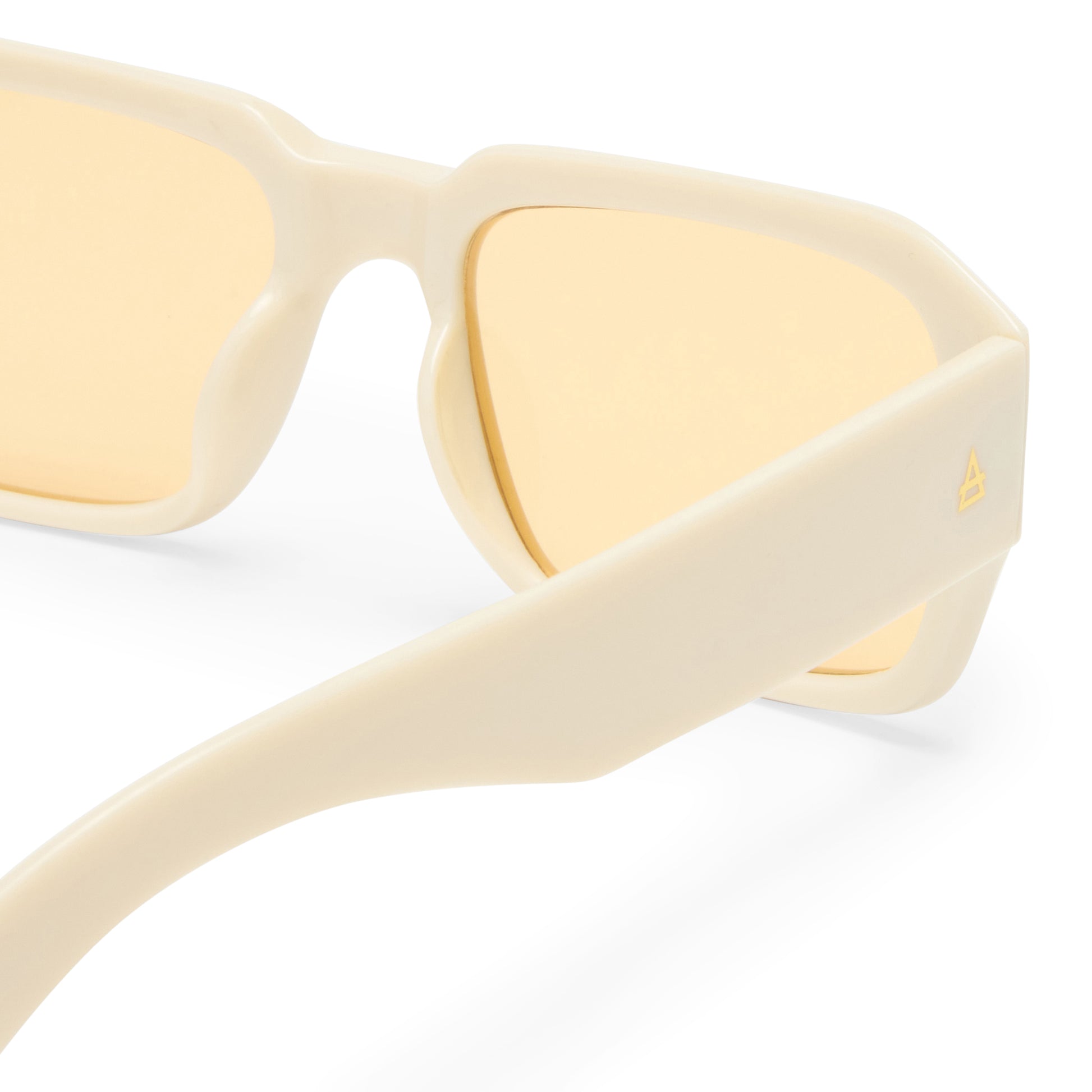 Pluto Ivory Uni-Sex Rectangle Sunglasses | Aire